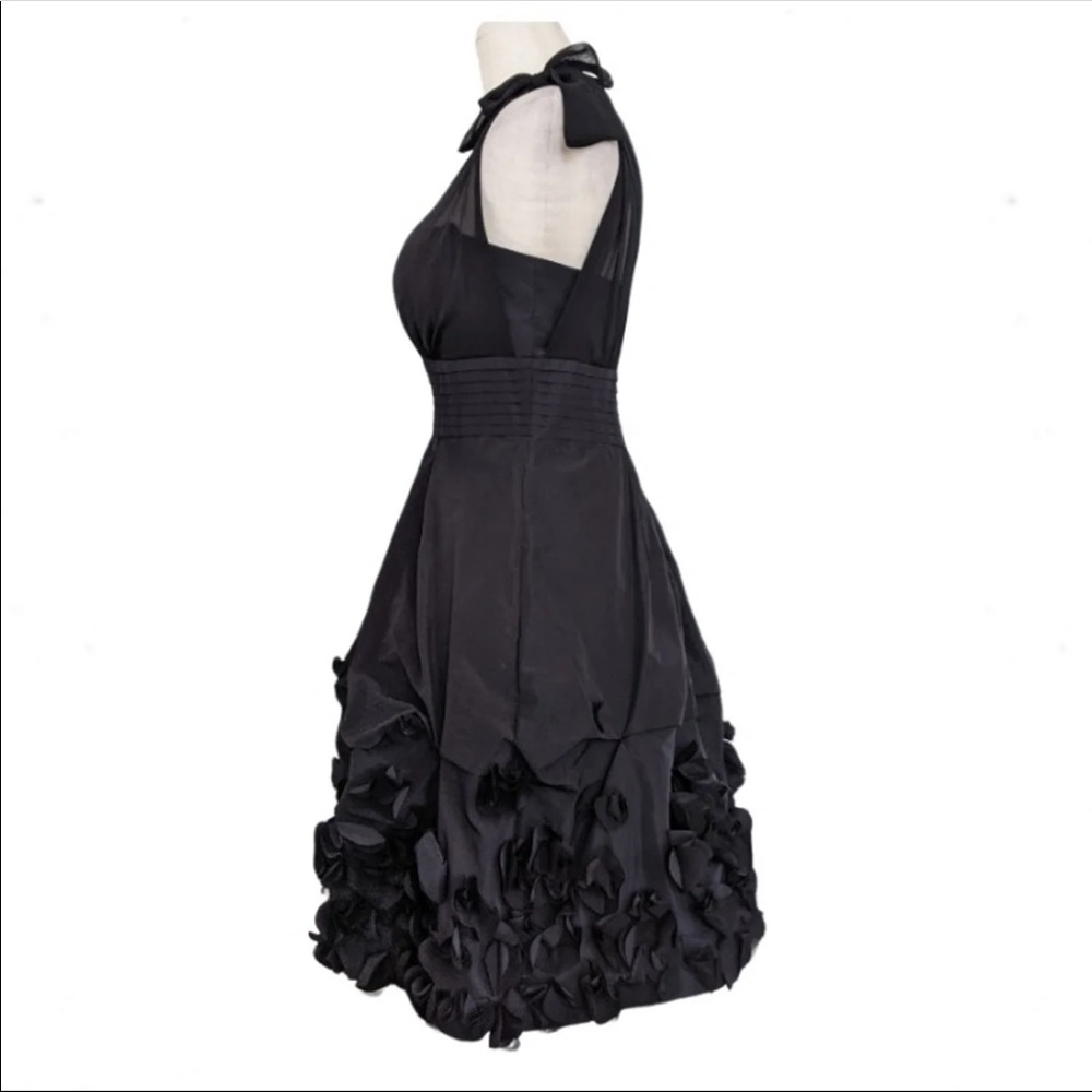 NWT BCBGMAXAZRIA Liv One Shoulder Cocktail LBD 0 - Picture 8 of 12